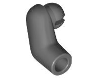 Lego Arm, Right / Dark Bluish Gray