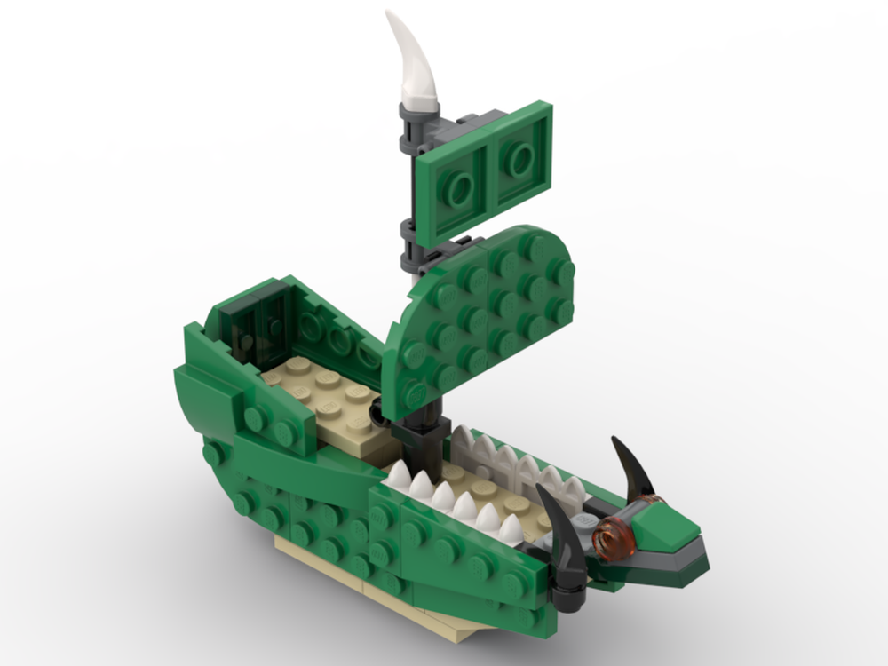 Lego Dragon Ship