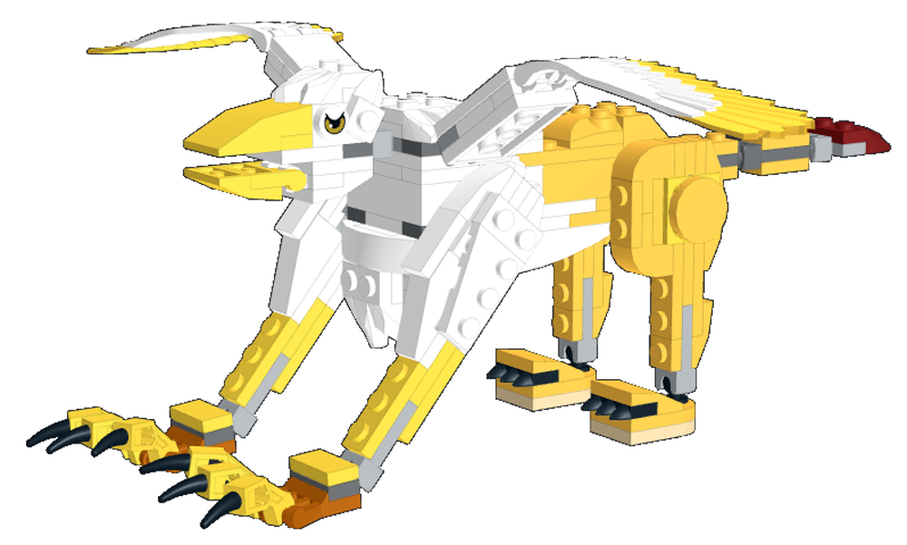 Lego The Mighty Wild Lion Scale Gryphon