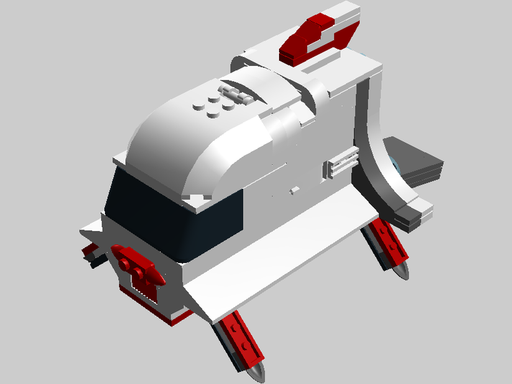 Lego Clone Wars 2003 Dexter Jettster's Shuttle (Appetite for Adventure)