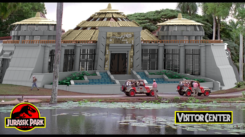 Lego Jurassic Park Visitor Center