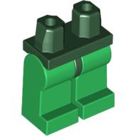 Lego Hips and Green Legs / Dark Green
