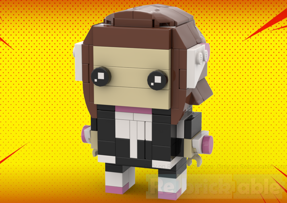 Lego Ochaco Uraraka BrickHead - My Hero Academia