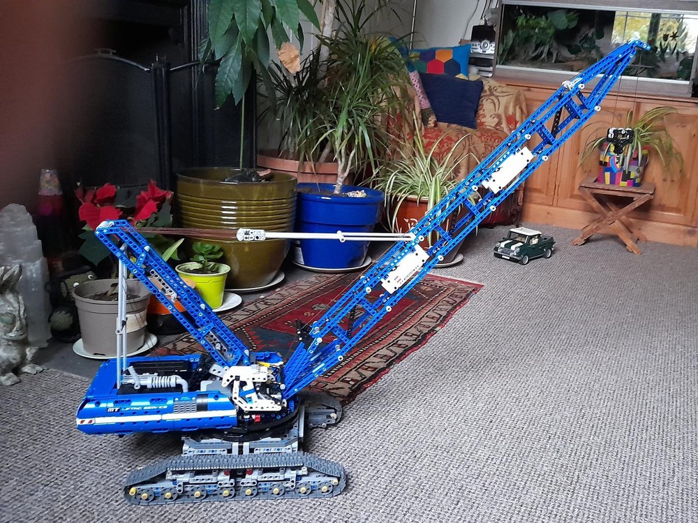 Lego Large Crawler Crane (based on 42042) full RC