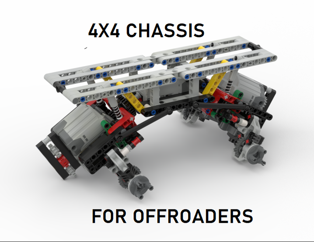 Lego 4x4 crawler Chassis