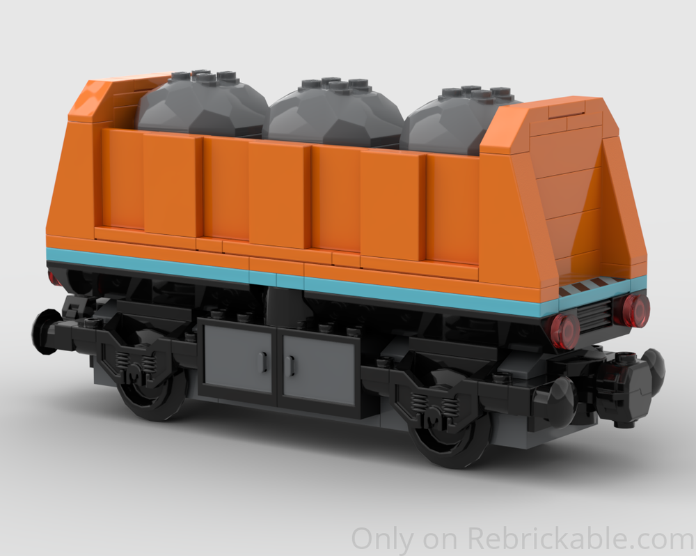 Lego Arctic Explorer Train Open Wagon