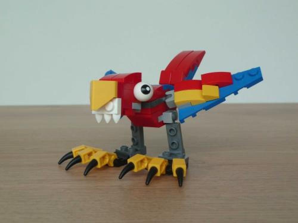 LEGO MIXELS SERIES 8 PYRRATZ MOC