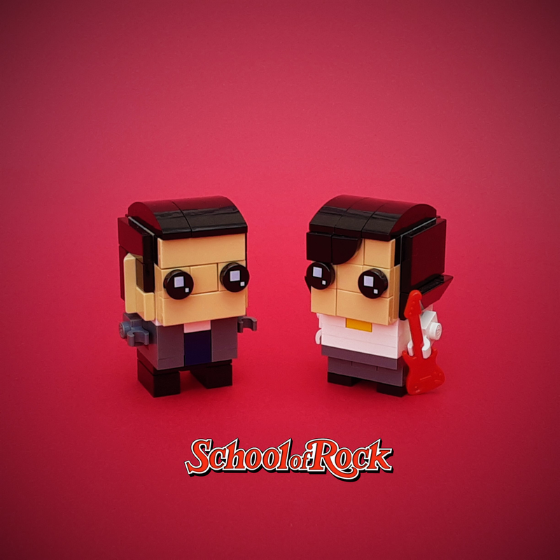 Lego Lawrence and Katie (School of Rock)