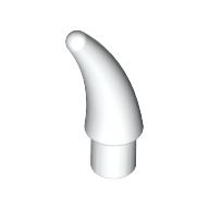 Lego Animal Body Part, Barb / Claw / Tooth / Talon / Horn, Small / White