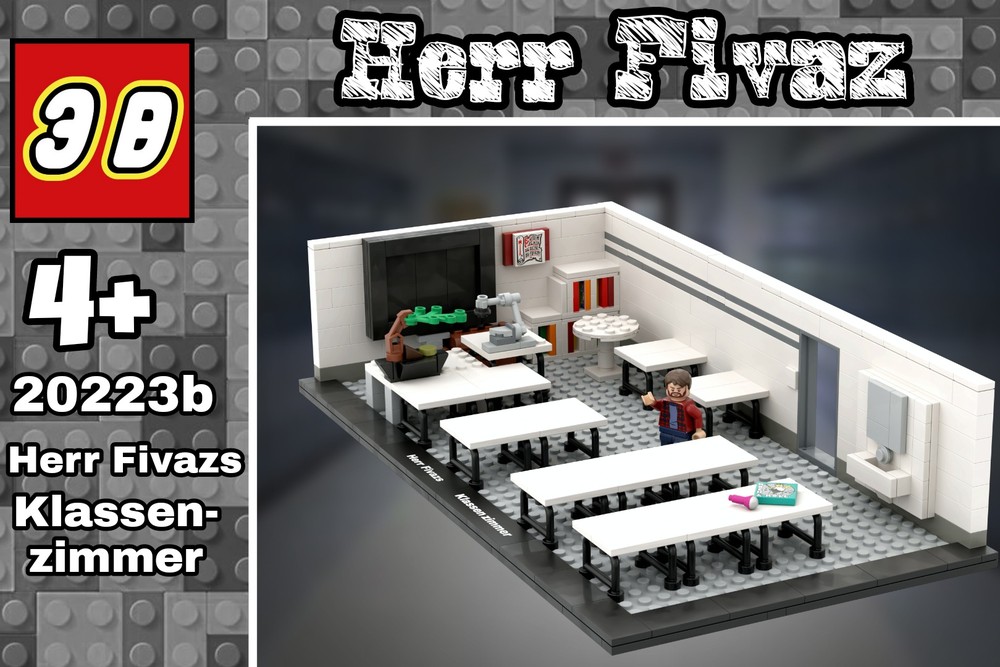 Lego Herr Fivazs Klassenzimmer