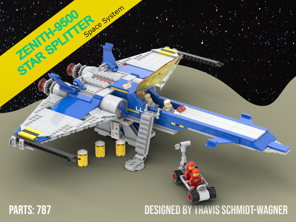 Lego 10497 Alt Build- Zenith-9500 Star Splitter