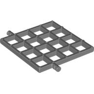 Lego Duplo Trap Door Grate 4 x 4 / Flat Silver