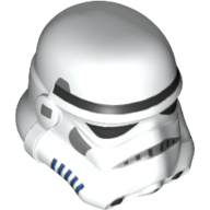 Lego Helmet Stormtrooper, Dotted Mouth Print