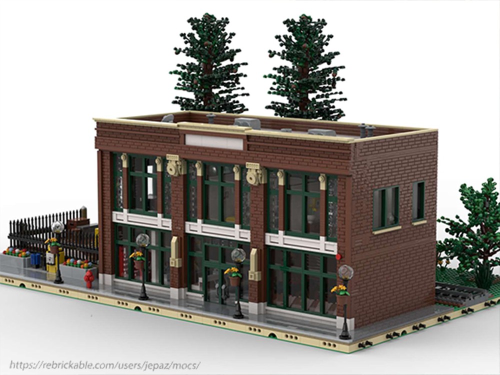 Lego Trackside Butcher Shop