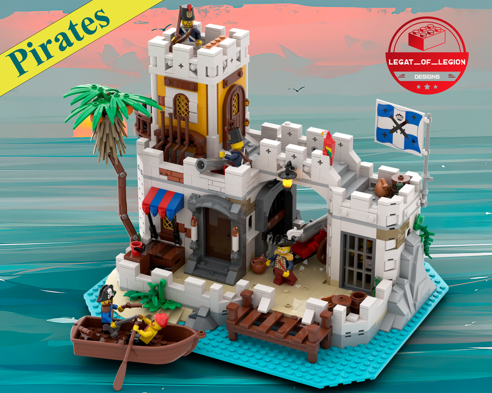 Lego 6267 Lagoon Lockup Remake