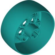 Lego Wheel 30.4 x 14 Solid Smooth / Dark Turquoise