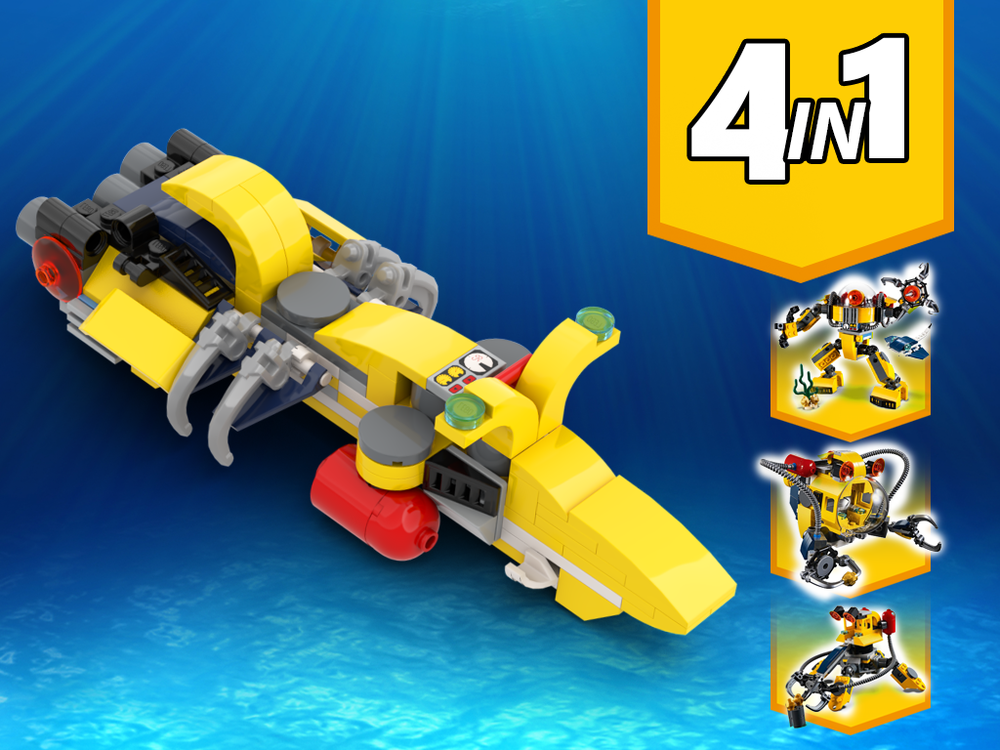 Lego 31090 Speed Bike Alternative Build