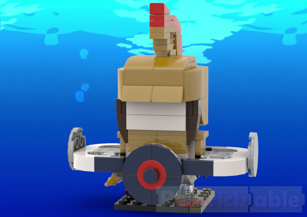 Lego Athena BrickHead - Persona 3