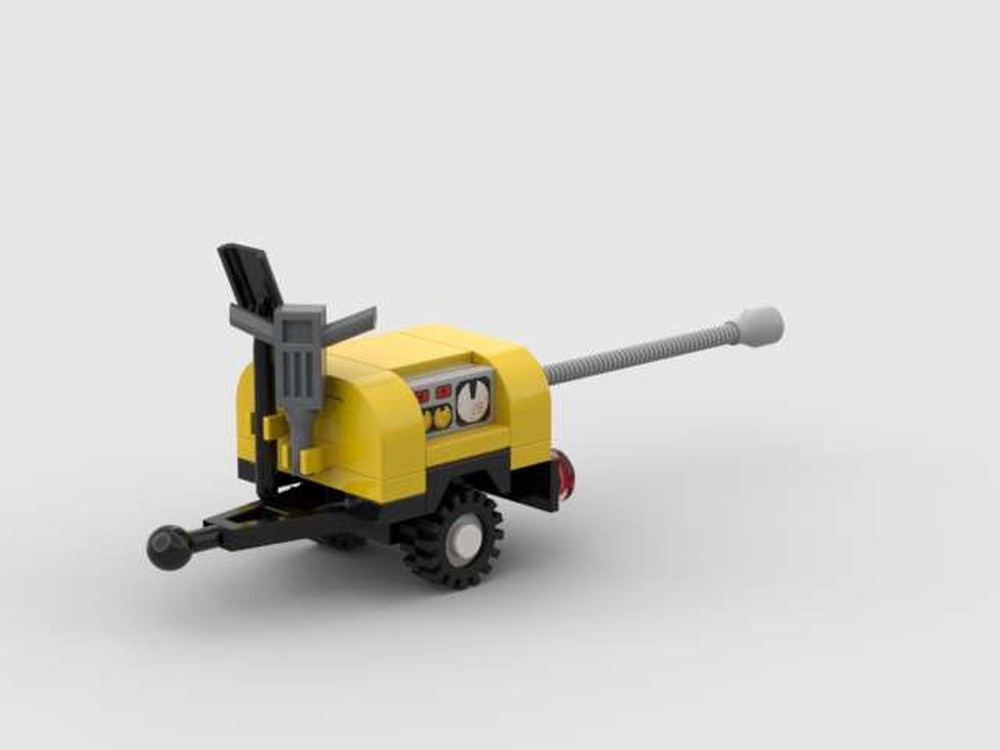 Lego Baustellen Kompressor - construction site compressor