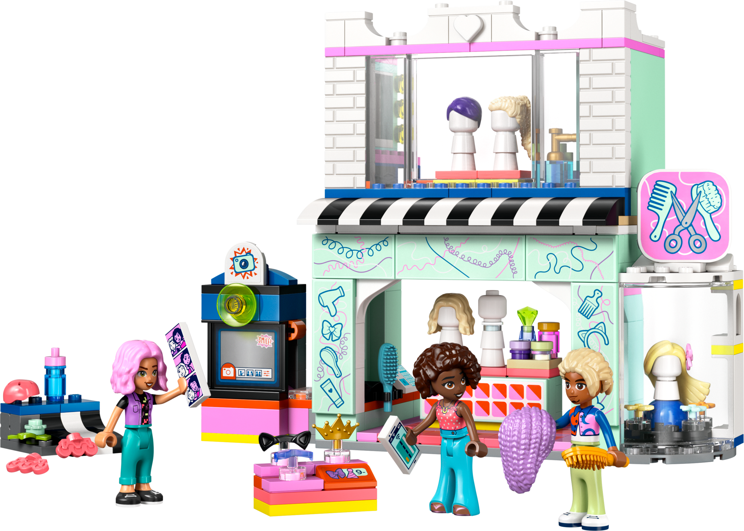 Lego Hair Salon and Accessories Store