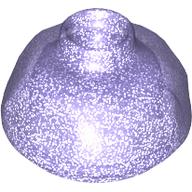 Lego Rock Boulder 2 x 2 x 1, Bottom / Opal Trans-Purple