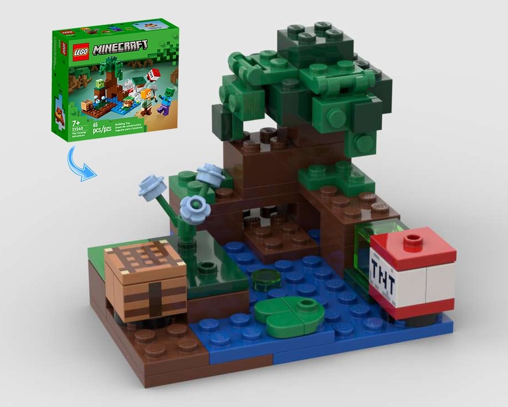 Lego Swamp 21240 Alternate Build