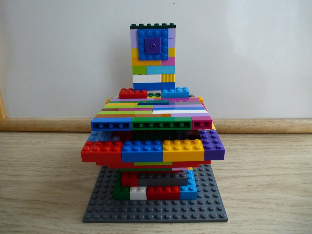 Lego Colorful toilet