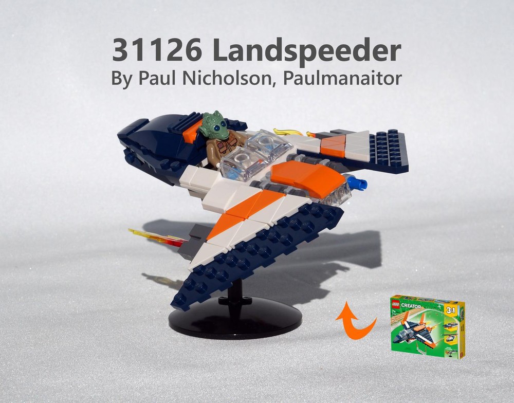 Lego 31126 Landspeeder Alternate build