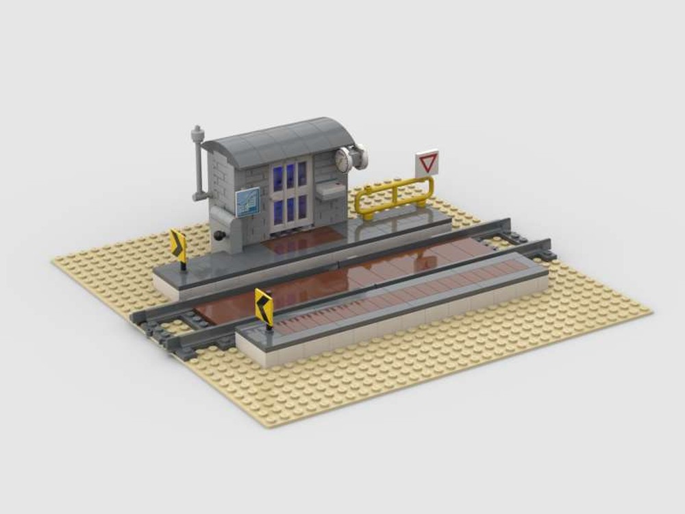 Lego Eisenbahn Gleiswaage - Rail scales