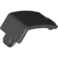 Lego Technic Panel Curved and Bent 6 x 3 / Black