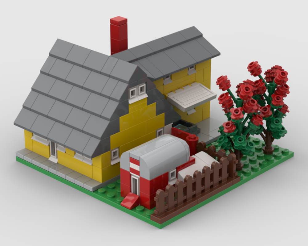 Lego Chicken Coop House