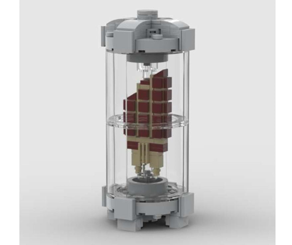 Lego Terminator T-800 CPU Brain Chip