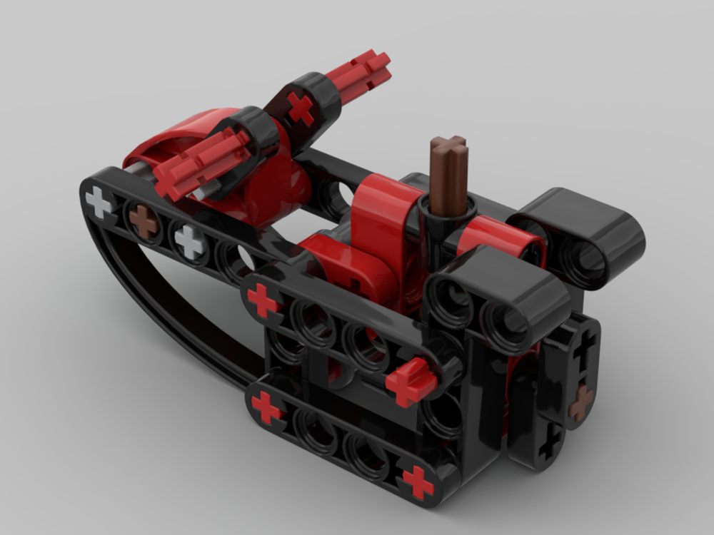 Lego Waterscooter with one-cilider engine
