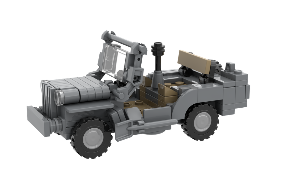 Lego Willy's Jeep World War 2