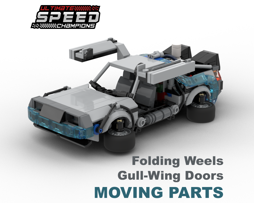 Lego ULTIMATE Time Machine from Back to the Future