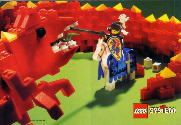 Lego 1992 Medium European (100584/100684-EU IV (E/P))
