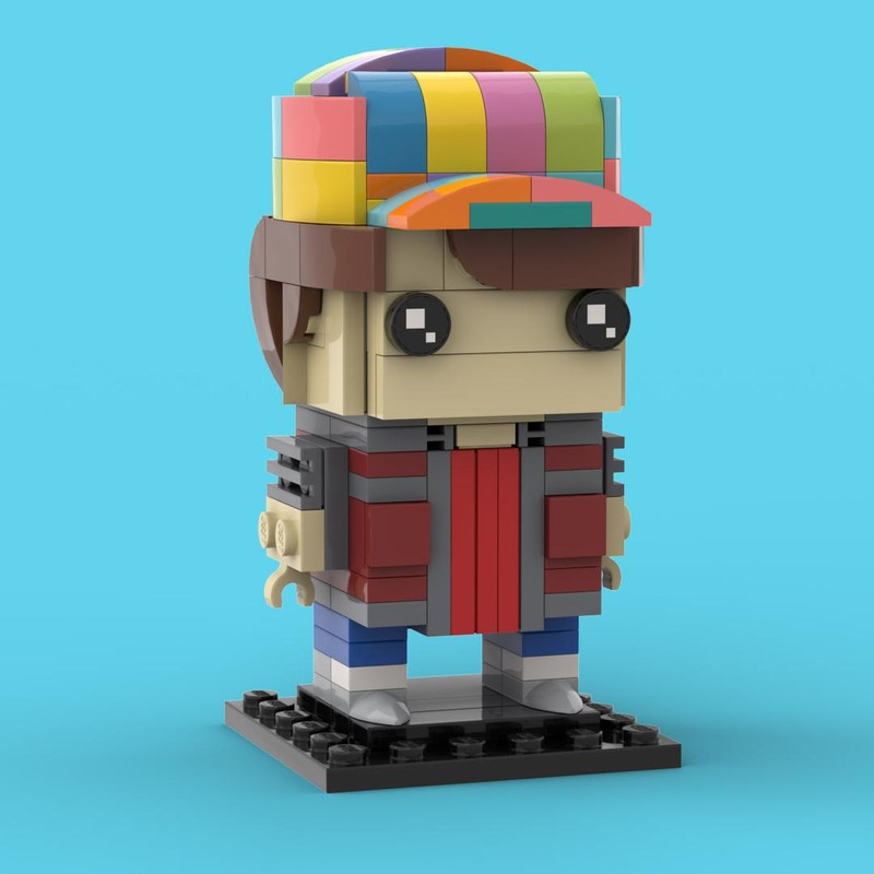 Lego Back to the Future Marty McFly