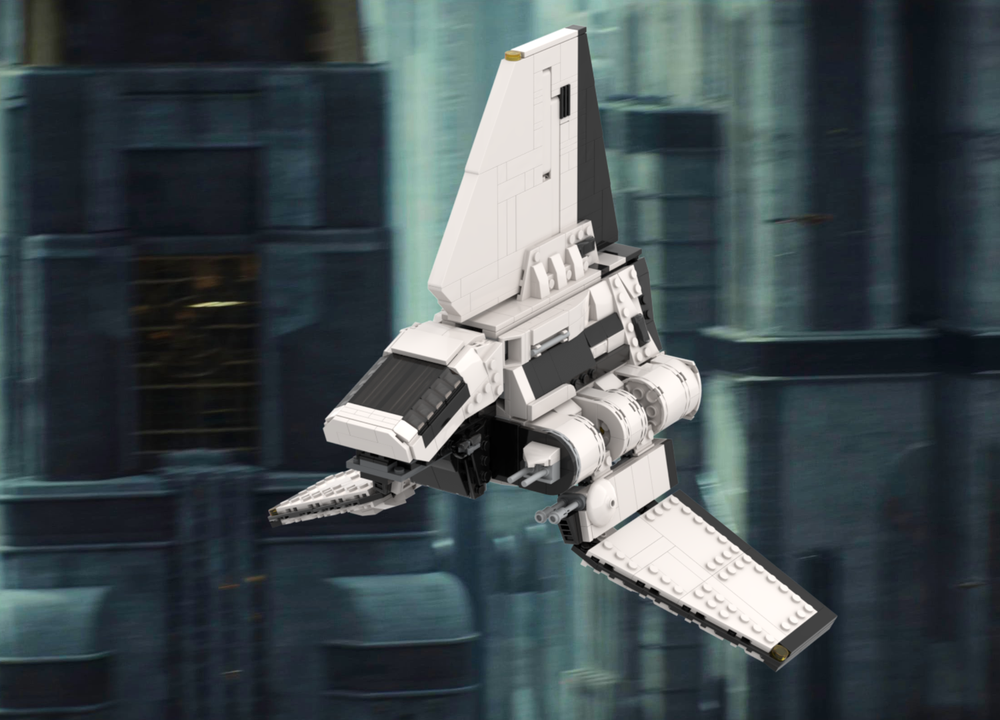 Lego ISB shuttle - set modification 75302