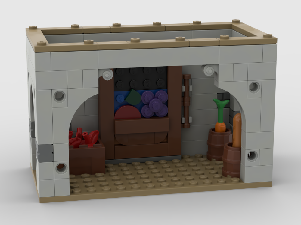Lego Hogwarts Kitchen Entrance