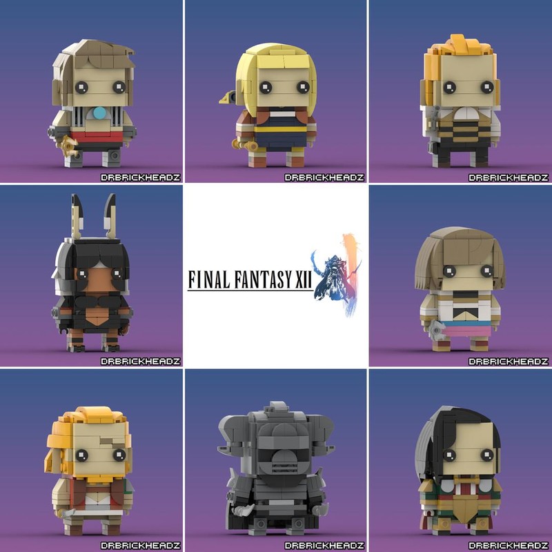 Lego Final Fantasy XII Brickheadz Bundle