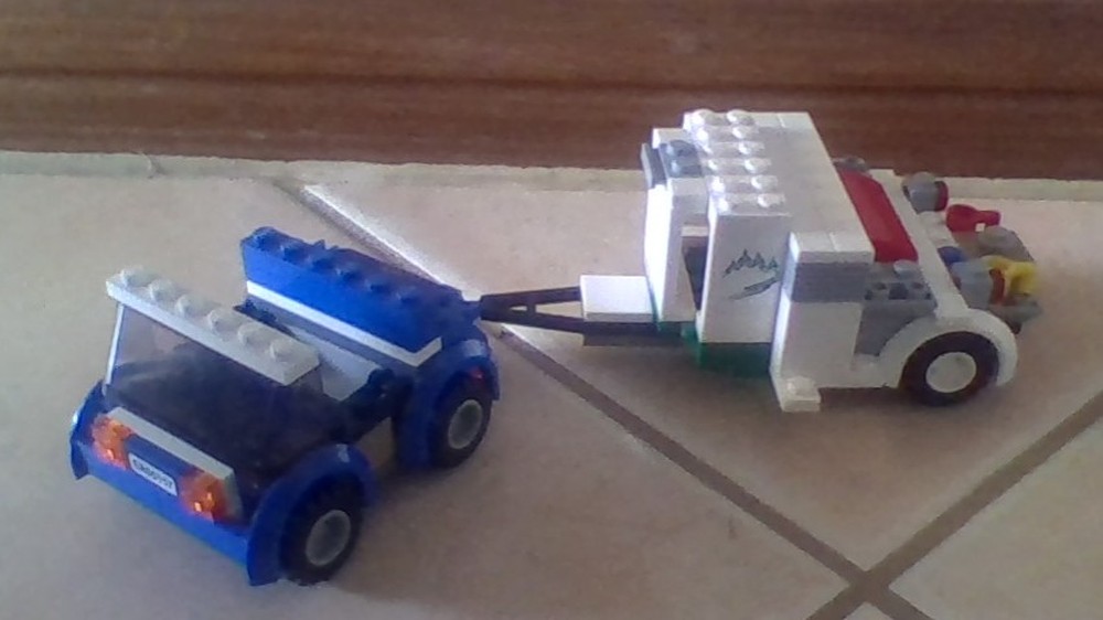 Lego prison wagon transport