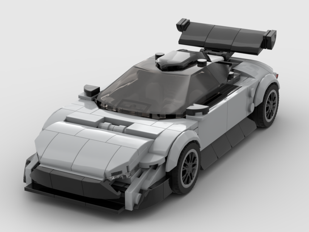 LEGO® MOC - Race car - Supercar one (2025) v 1.1
