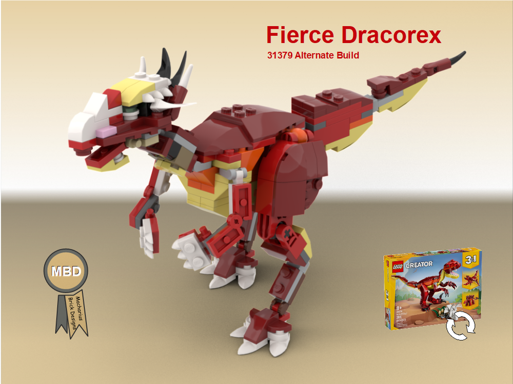 Lego Fierce Dracorex, 31379 Alternate Build