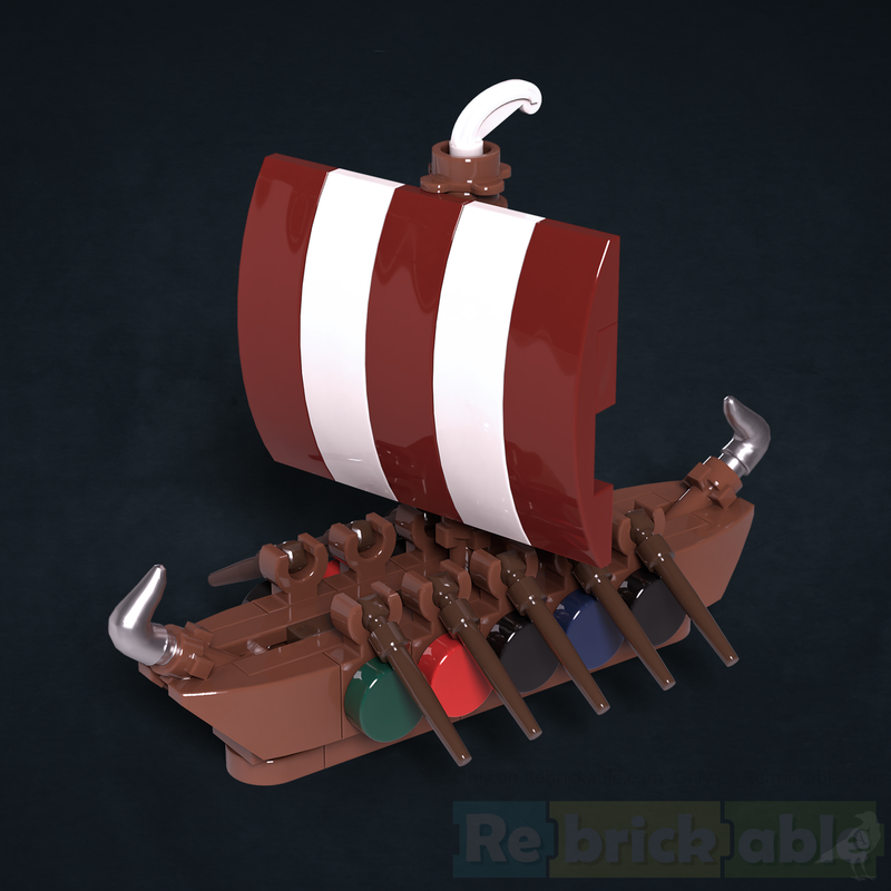 Lego Mini Drakkar