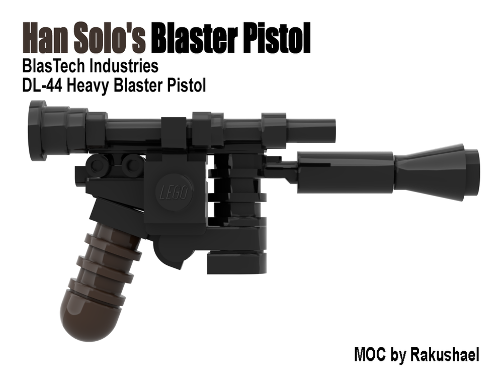 Lego BlasTech DL-44 Heavy Blaster Pistol