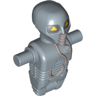 Lego Torso/Head Mechanical, 2-1B Medical Droid (7879) / Sand Blue