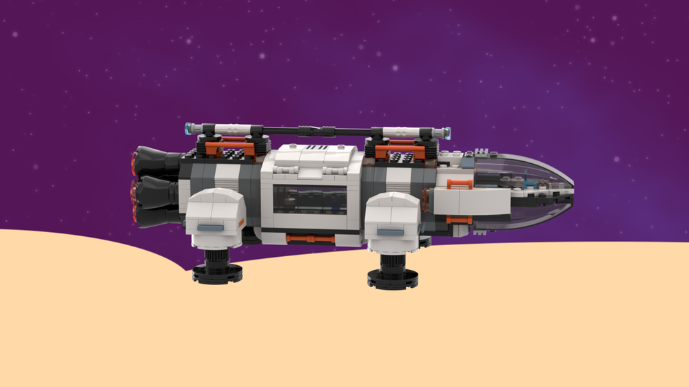 Lego City Space Reimagined: Eagle Transporter MOC