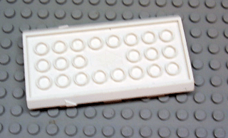 Lego Electric, Light & Sound Rocket Engine, Battery Box Cover / White
