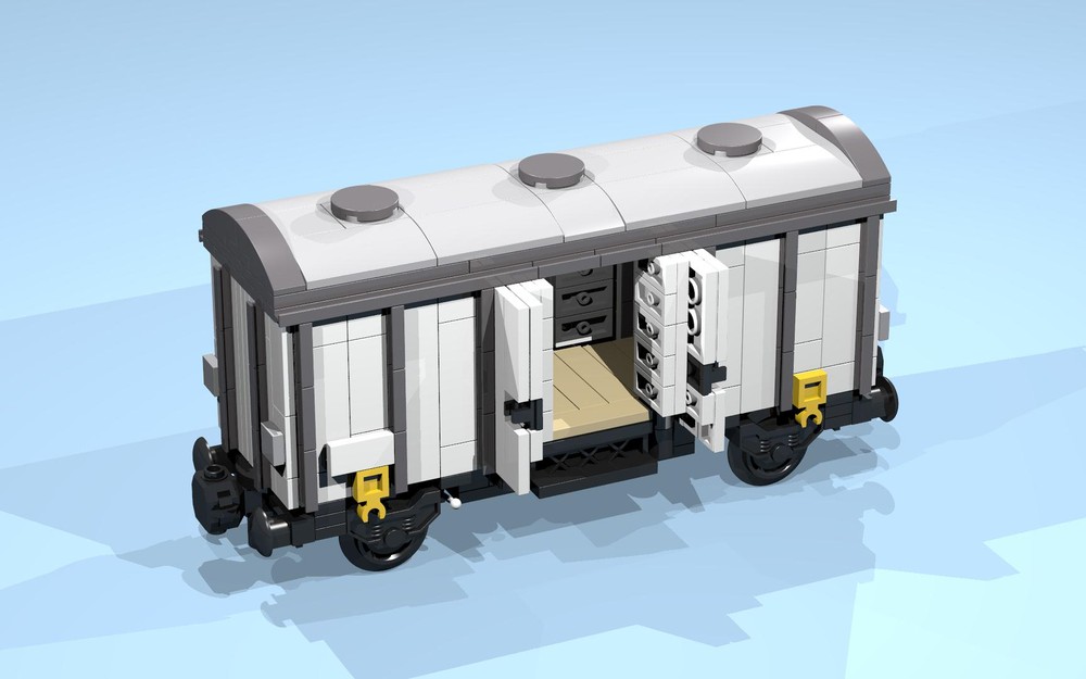 Lego 4-Wheel Reefer (SNOT, white) V.2