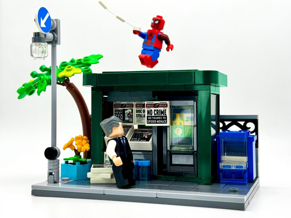 Lego Newspaper Stand